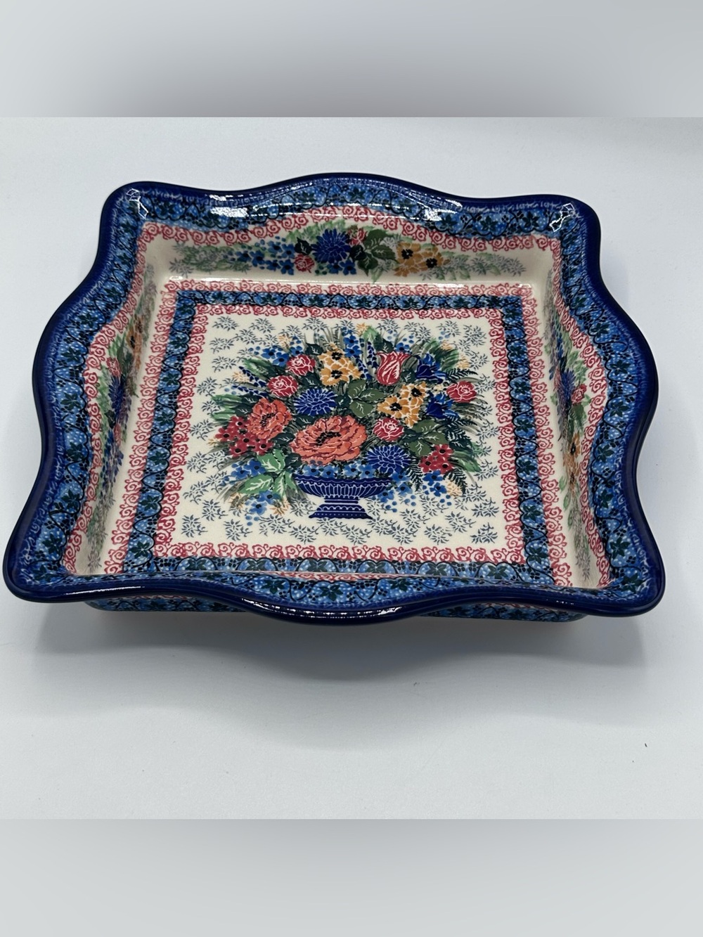 Polish Pottery Unikat Baker True Royalty Limited Edition Signed T Liana